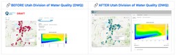 Image 6 - Utah division of water app before and after Semantic Grid