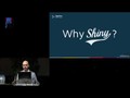 Appsilon CEO Filip Stachura presenting &quot;Why Shiny&quot; at useR Toulouse 2019 