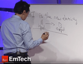 Andrew Ng at EmTech MIT 2017 discussing artificial intelligence