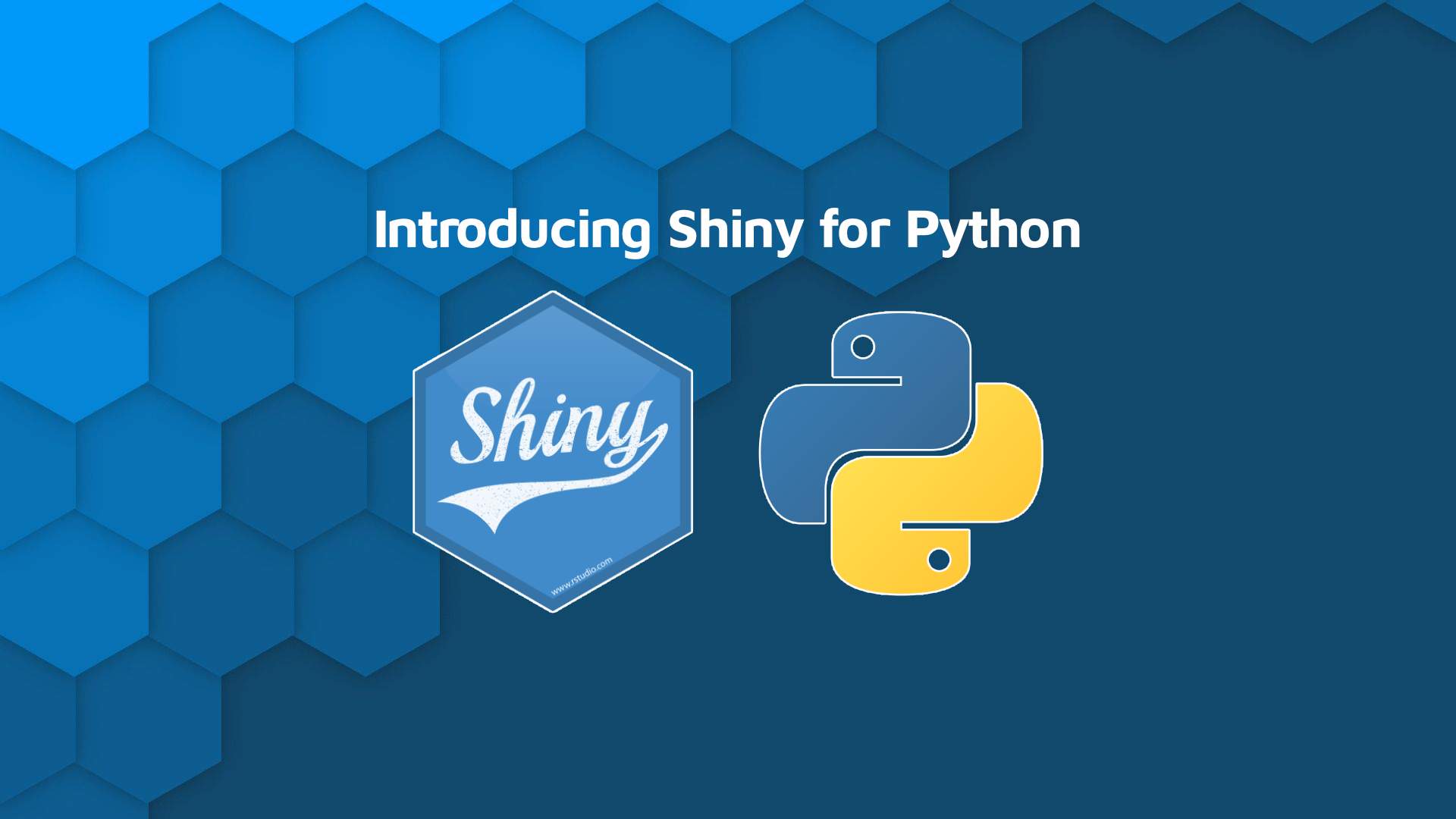 Shiny for Python Introduction Article Thumbnail