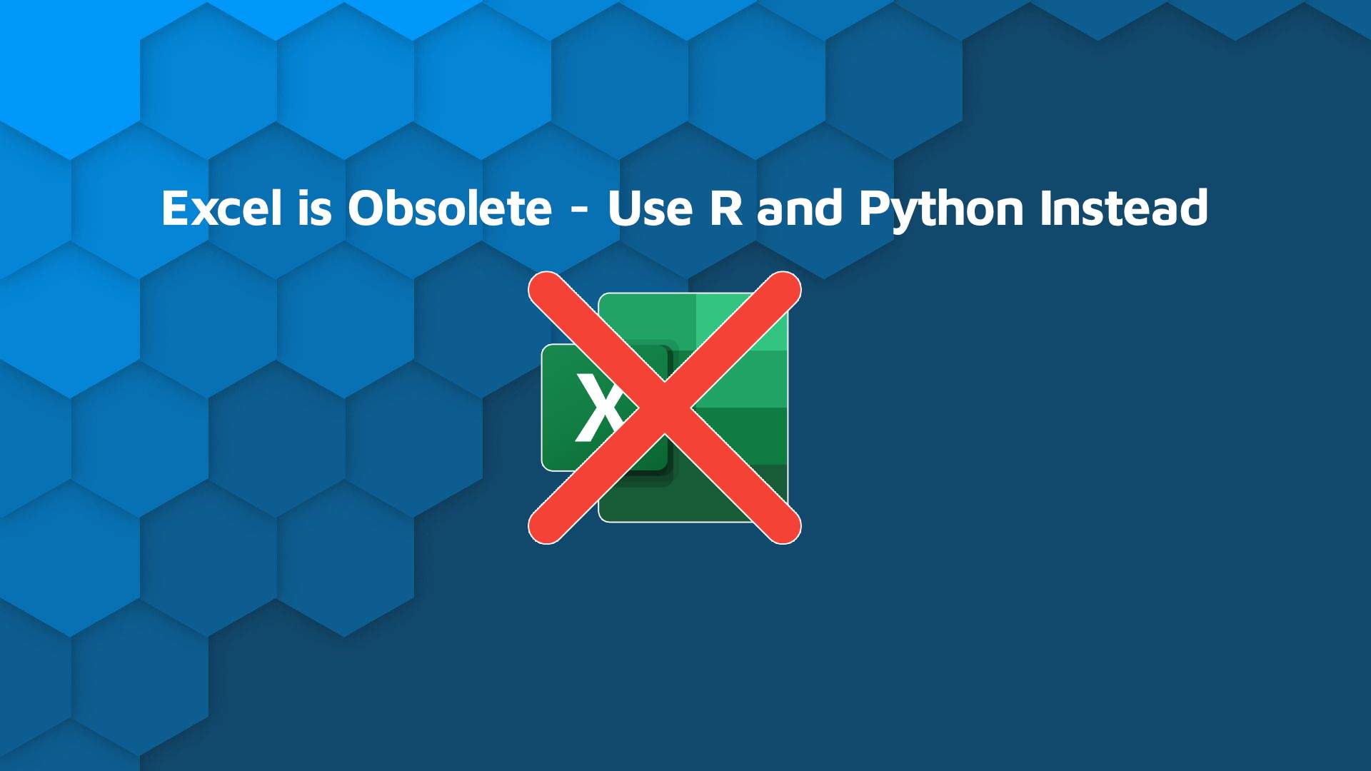 Excel is Obsolete Article Thumbnail