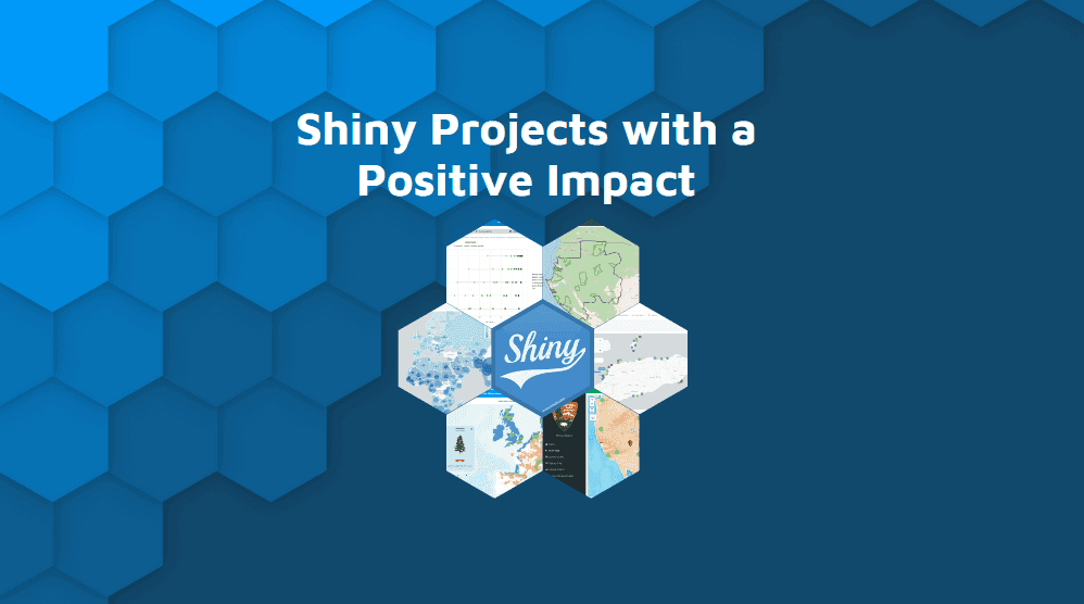 Shiny for Good project examples with a positve impact blog hero banner