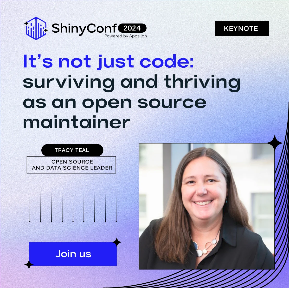 Tracy K Teal - It’s not just code: surviving and thriving as an open source maintainer